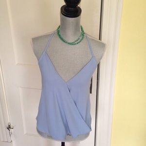 Strappy open backed top